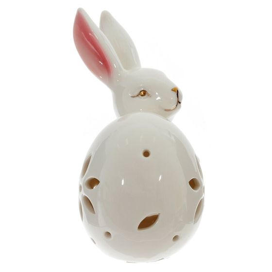 Фигурка декоративная &quot;Заяц&quot; (подсветка, 3xLR44 н/п), L1, L10,5 W7 H11 см