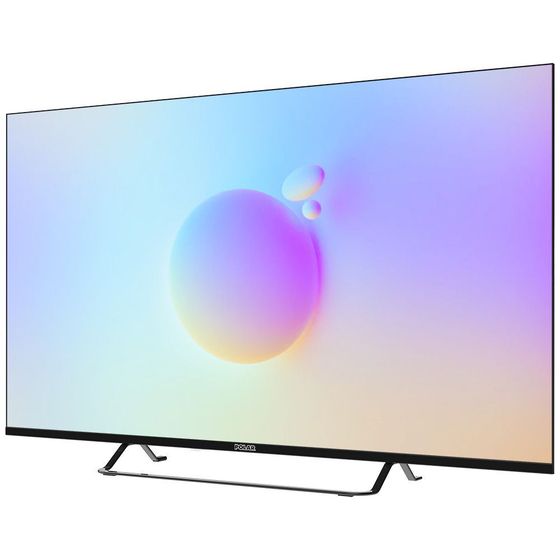 Телевизор QLED 50&quot; Polar P50Q81T2SCSM черный 4K SmartTV безрамочный