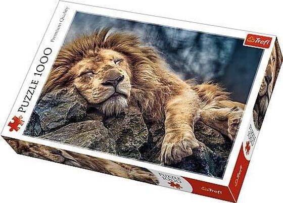 Trefl Puzzle 1000 Śpiący lew (226184)