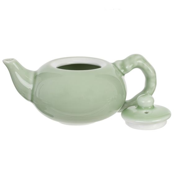 Набор для чайн церем на 4 перс, (чайник 220мл, 4 чашки 45мл, емкость/чая, подставка), L22 W22 H11 см