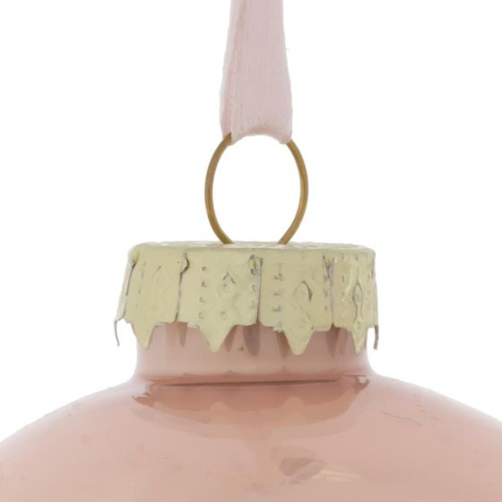 Украшение новогоднее &quot;Шар с лошадкой&quot;, D 8 см, L8 W8 H9 см