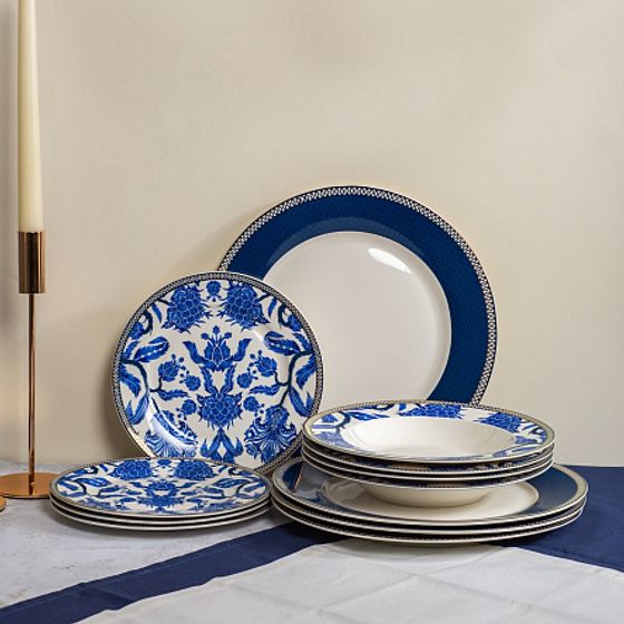 Сервиз столовый BLUE FLOWER 12пр
