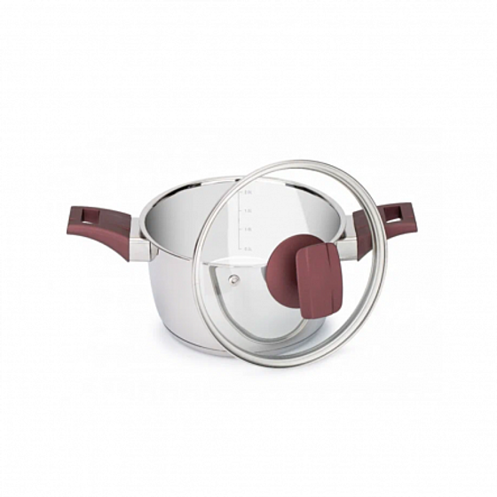 Кастрюля с крышкой AUGUSTA SPECIALE 18х10.5см 2.4л