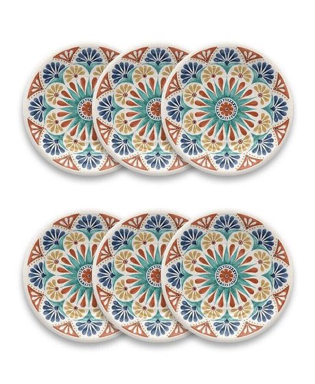 Desert Rio Salad Plate Set of 6