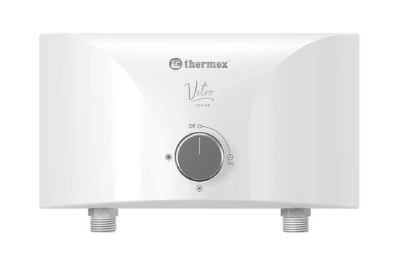 Водонагреватель Thermex Vetro 5500 shower проточный электрический душ белый