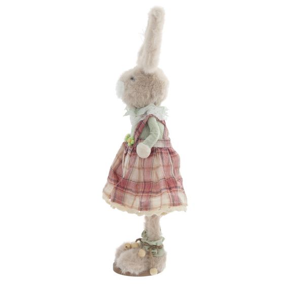 Фигурка декоративная "Зайка", L11 W10 H42 см