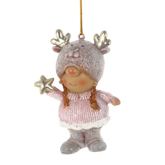 Фигурка декоративная &quot;Дети&quot;, L4,5 W3,5 H8 см, 6в.