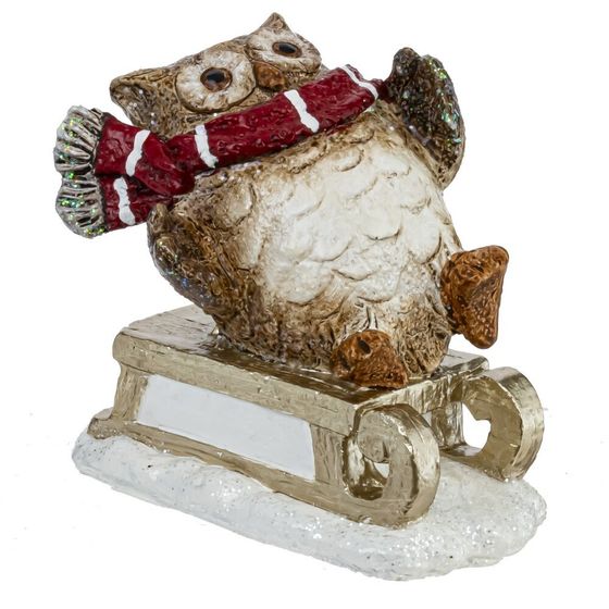 Фигурка декоративная &quot;Сова&quot;, L8 W5,5 H7,5 см, 2в.