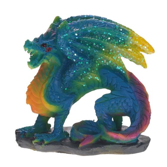 Фигурка декоративная &quot;Дракон&quot;, L8 W4 H6,5 см, 4в.