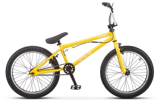 Велосипед Stels Saber 20&quot; V020 рама 21&quot; желтый (LU094709/LU085717)