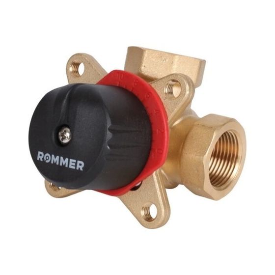 Клапан смесительный ROMMER RVM-0003-006320, 3/4&quot;, 3-х ходовой, KVs 6,3