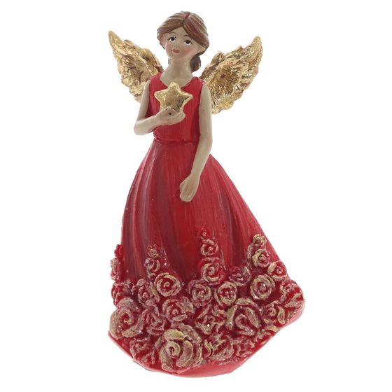Фигурка декоративная &quot;Ангел&quot;, L5 W3,5 H9 см, 2в.