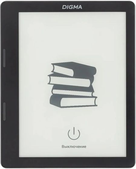 Электронная книга Digma F4 5.83&quot; E-Ink 680x920 Touch Screen 1.2Ghz 1Gb/8Gb/SD/microSDHC/подсветка дисплея черный