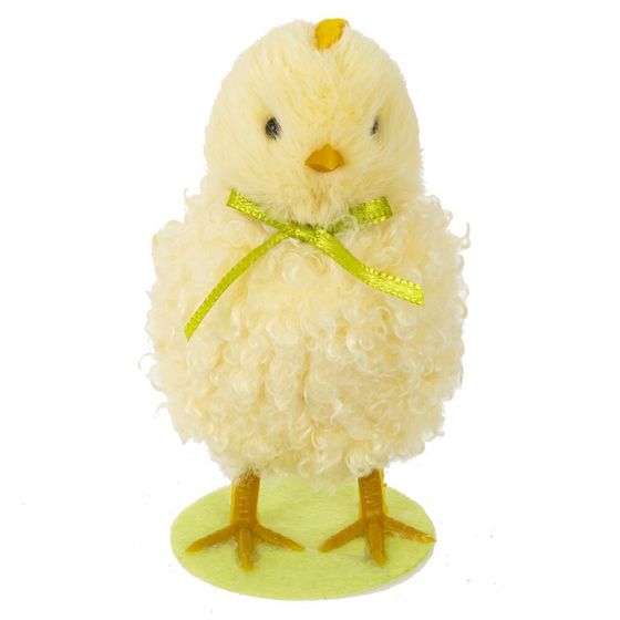 Фигурка декоративная &quot;Цыпленок&quot; (блок 6шт), L7 W5 H10 см, 3в.