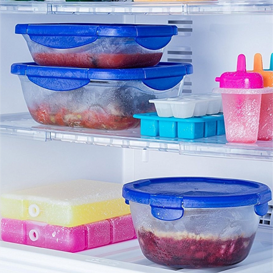 Форма для запекания и выпечки с крышкой COOK&amp;GO 1.6л 20х9см круглая