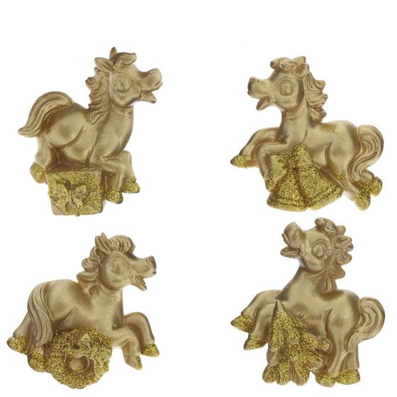 Магнит &quot;Лошадка&quot;, L5 W1,5 H6 см, 4в.