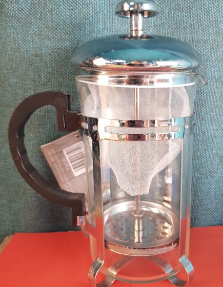 !09 Чайник с френч-прессом, 600 мл. + чай в подарок (3 шт.)