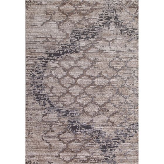 Ковёр прямоугольный Karmen Hali Armina, размер 160x300 см, цвет grey/brown