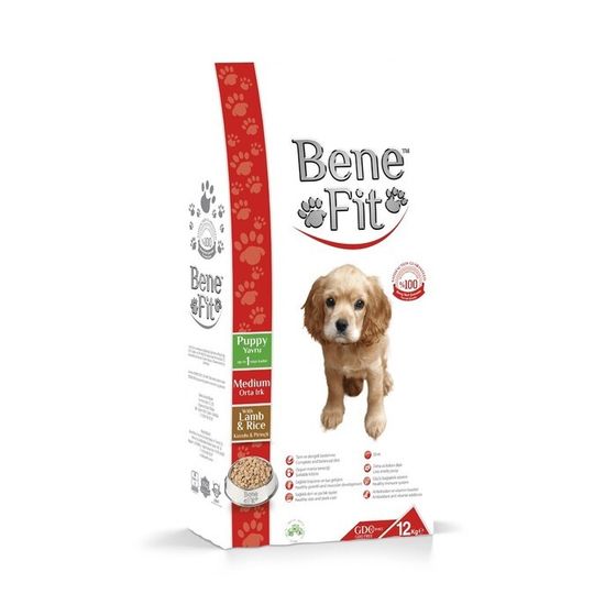 Сухой корм для щенков Benefit Puppy Medium with Lamb &amp; Rice, 12 кг