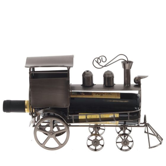 Подставка для бутылки &quot;Поезд&quot;, Д30 Ш14 В21 см