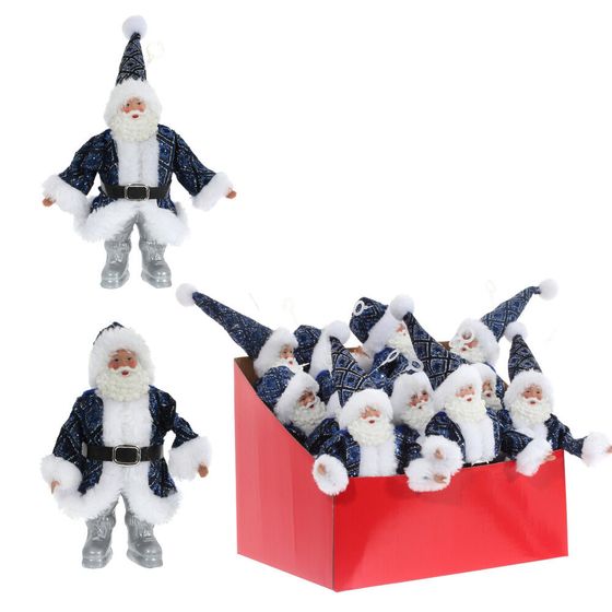Дед Мороз (блок 12 шт) ,, L11 W4 H16 см, 2в.