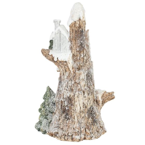 Фигурка декоративная &quot;Домик&quot; с подсветкой  (LR44x2,прилаг) , L1, L12 W9 H20 см, 2в.