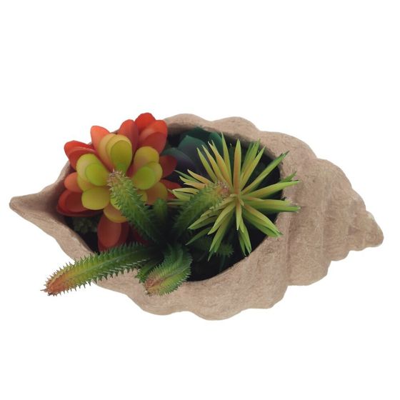 Цветочная композиция &quot;Суккуленты&quot;, L20 W10 H16 см