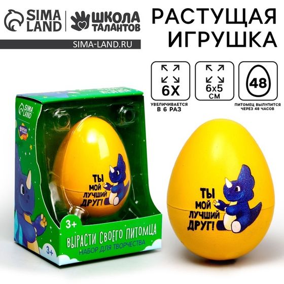 Набор для творчества. Вырасти своего питомца «Ты мой лучший друг!»