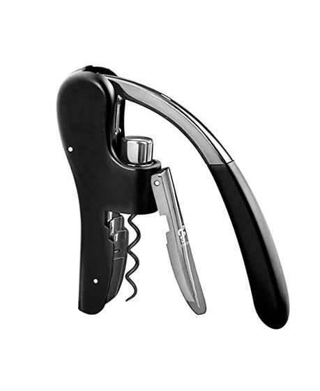 Lever Action SS Corkscrew Wine Bottle Opener