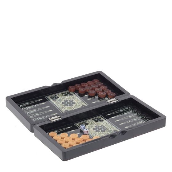 Игра настольная 3 в 1 (шахматы, шашки, нарды), Д30 Ш15 В5 см