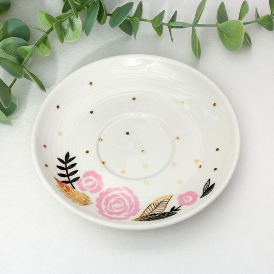 !09 Кофейная пара «Розы», 140 мл