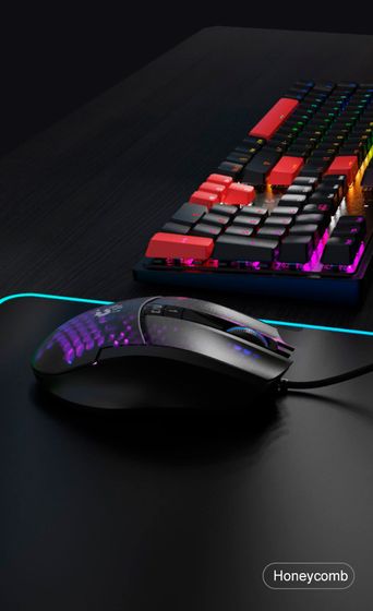 Мышь A4Tech Bloody L65 Max черный/фиолетовый оптическая проводная (6200dpi) l65 max/honeycomb