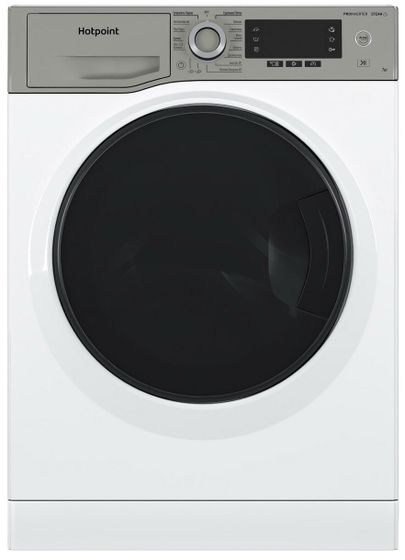 Стиральная машина Hotpoint NSD 7249 UD AVE RU белый, 7кг, 1200об/мин с паром
