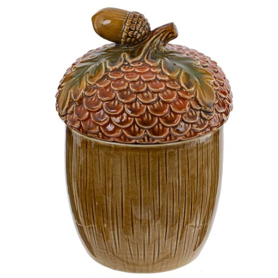 Емкость для сыпучих продуктов &quot;Жёлудь&quot;, 700 мл, L13 W13 H18 см, 2в.