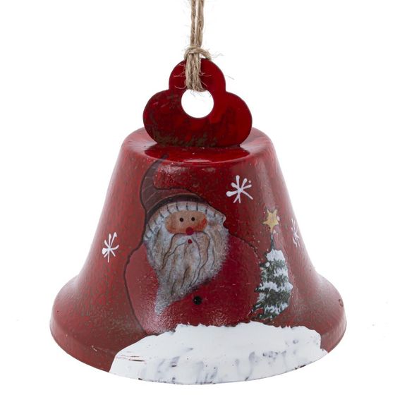 Изделие декоративное подвесное &quot;Колокольчик&quot;,L8 W8 H7,5 см, 4в.