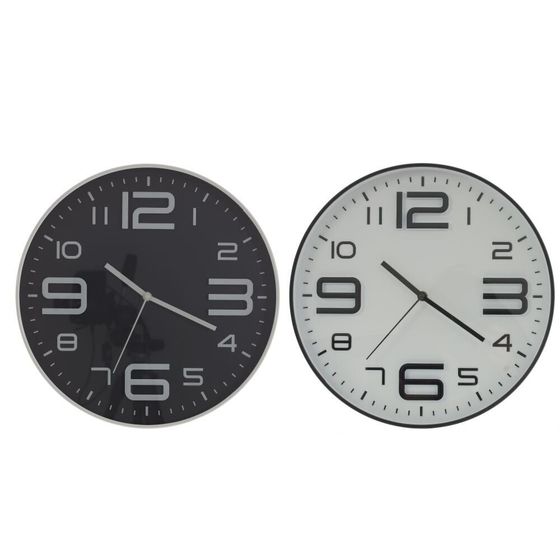 Часы настенные декоративные, Д35 Ш4,5 В34,5 см, 1 шт из  2в.