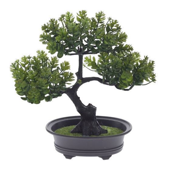 Цветочная композиция "Бонсай", L24 W14 H26 см, 1 штука, дизайн микс