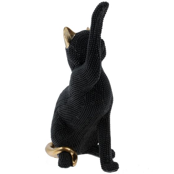 Фигурка декоративная "Кошка", L12,5 W8 H21,5 см