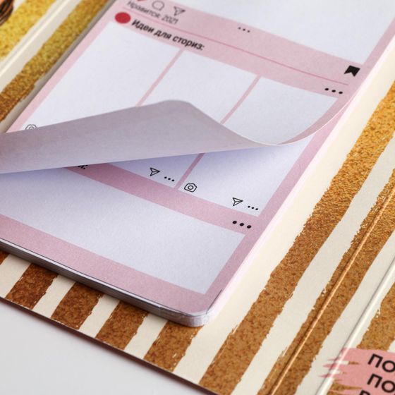 !Подарочный набор «Зачекинь Новый год», планинг, ручка