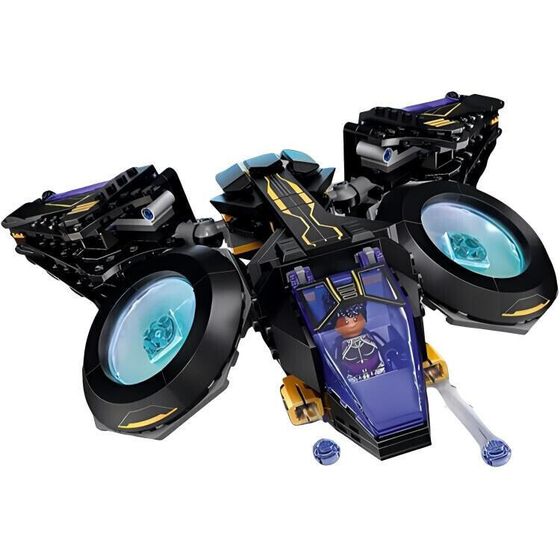 LEGO Marvel Black Panther 2 Shuri&#39;s Sunbird Flight Vehicle Building Blocks 355 шт. 76211