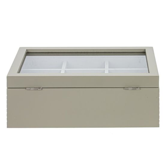 Шкатулка для чайных пакетиков, L24 W16,5 H9 см