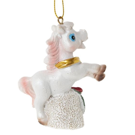Фигурка декоративная подвесная &quot;Лошадка&quot;, L6 W3 H8 см, 6в.