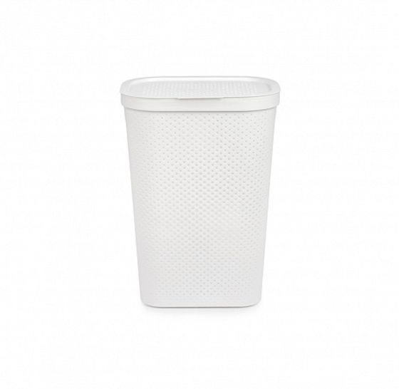 Корзина для белья INFINITY 59л белая