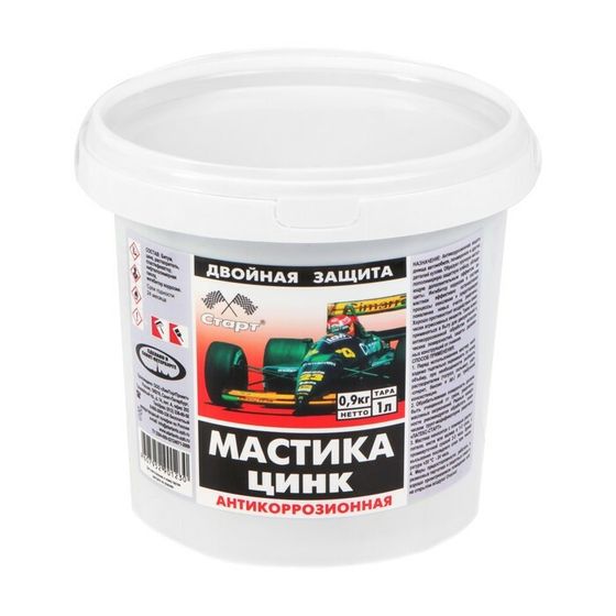 Мастика металлополимерная Старт &quot;Цинк&quot;, 1 л