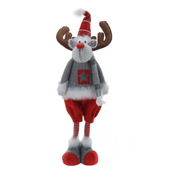 Игрушка набивная &quot;Олень&quot;, L28 W15 H76/52 см, 2в.