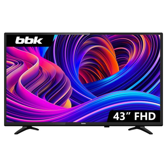 Телевизор LED 43&quot; BBK 43LEM-1064/FTS2C черный FHD