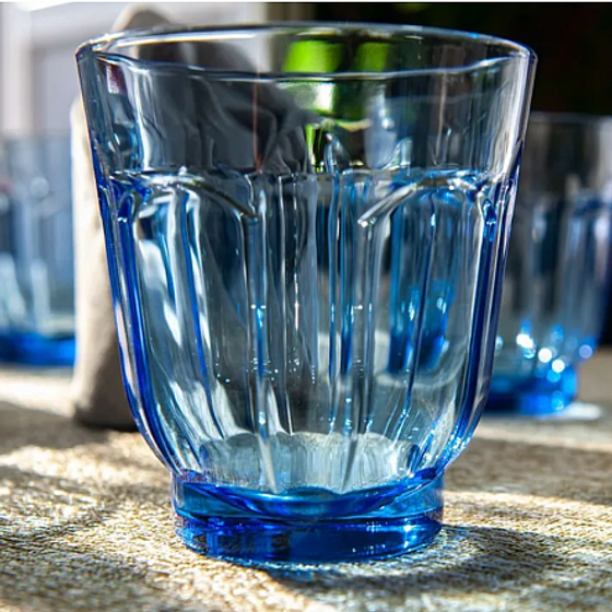 Стакан РОМАН синий 250мл низкий