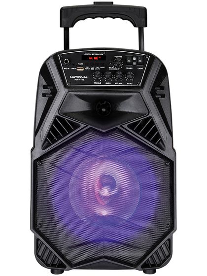 Портативная акустика National NSM-V100 350Вт 1800мАч черный