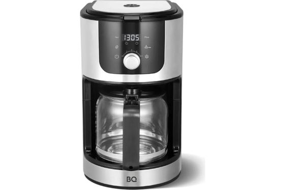 Кофеварка капельная BQ CM1010 1050Вт черный/стальной