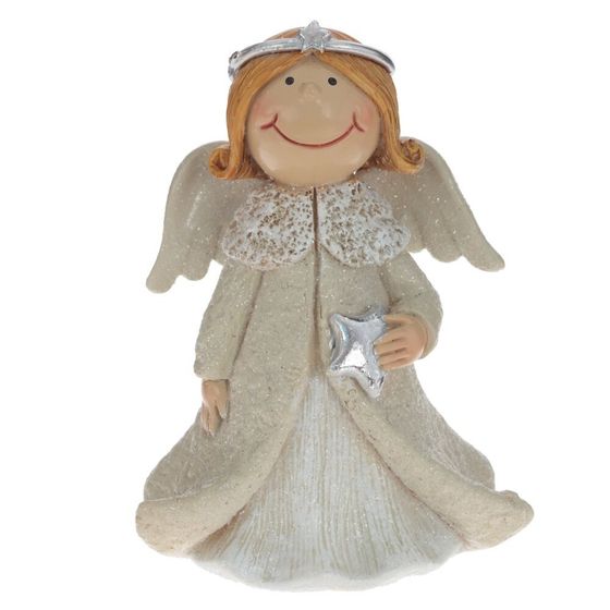 Фигурка декоративная &quot;Ангел&quot;, L8 W5,5 H10,5 см, 2в.
